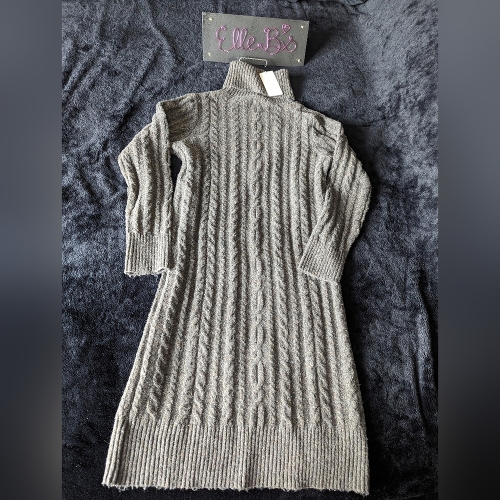 NWT A New Day Brown Sweater Dress S,